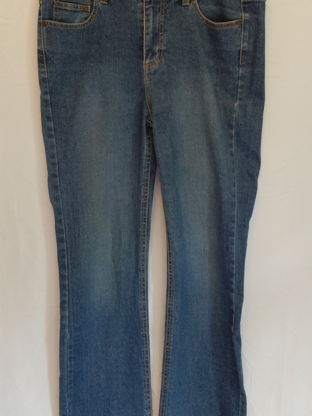 Route 66 Women’s Boot Cut Jeans - Medium Blue Wash